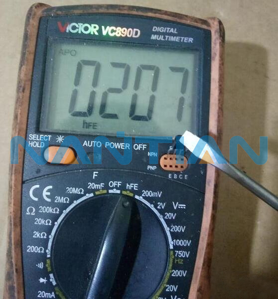 Check transistor again Check transistor again